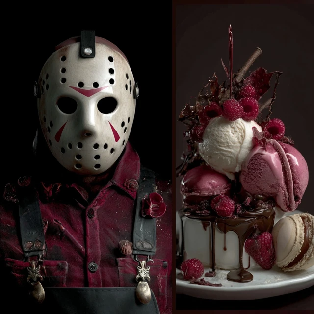 Jason Voorhees Dessert Horror Fusion