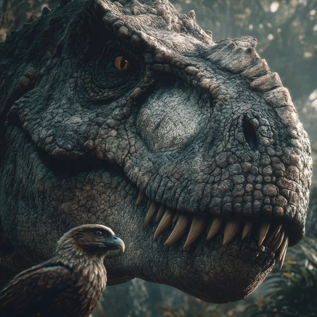 Tyrannosaurus Rex Close Up Prehistoric Predator