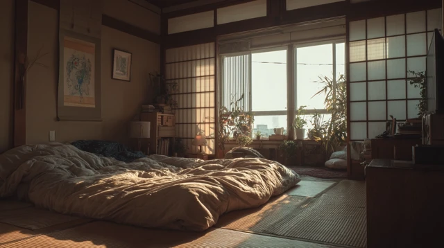 Japanese Bedroom Absence Longing