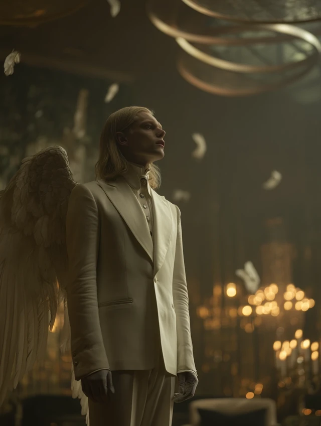Angel from Age of Apocalypse Cinematic Portrait