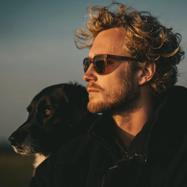 Dutch Guy with Dog Sunglasses Profile Picture