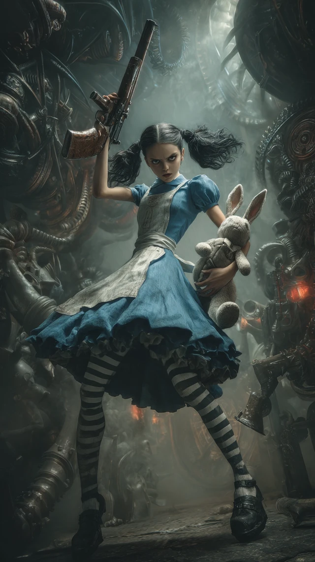 Steampunk Dorothy Dark Gothic Art