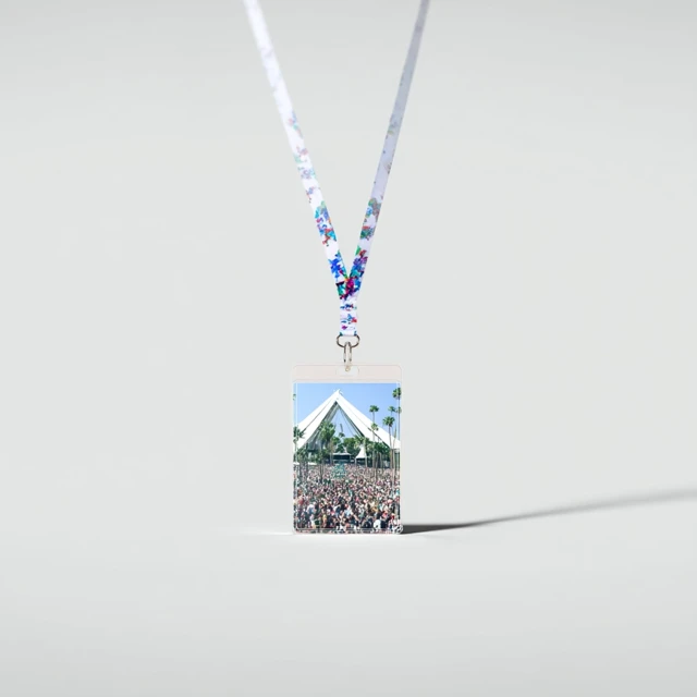 Coachella Lanyard Pass Festival Themed