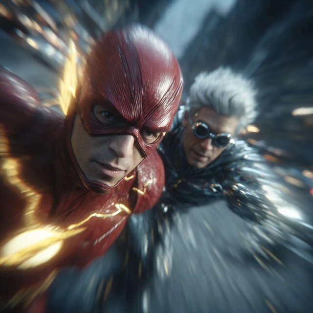 Flash and Quicksilver Speedsters Teamup