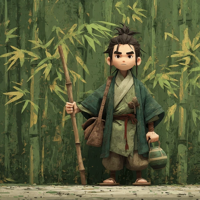 Northern Song Dynasty Scholar Chibi Art