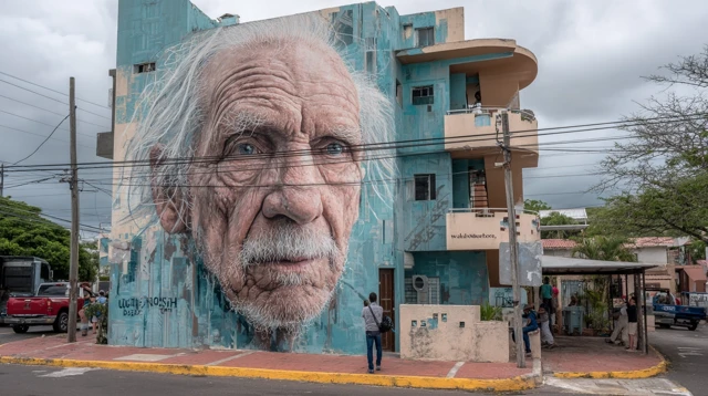 Street Art in Puerto Rico by Picasso Style