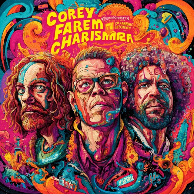Psychedelic Album Cover Cory Farmine Charefiman