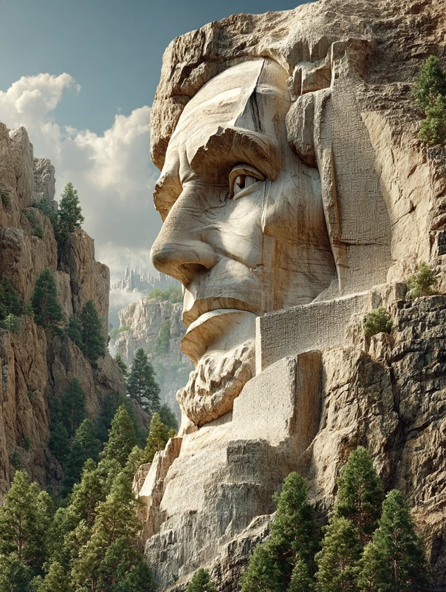 Mount Rushmore Majestic Monumental American Icon
