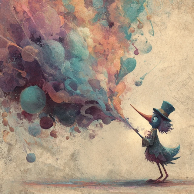 Honk Magic Duck Illustration