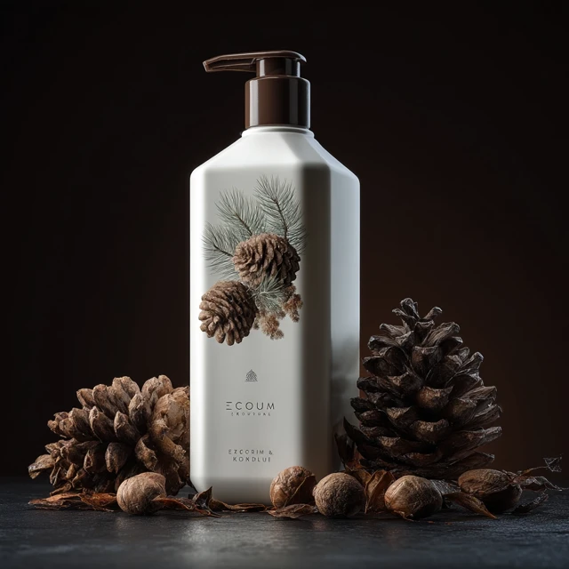 EcoKEDRUM Liquid Gel Bottle with Ecology Elements