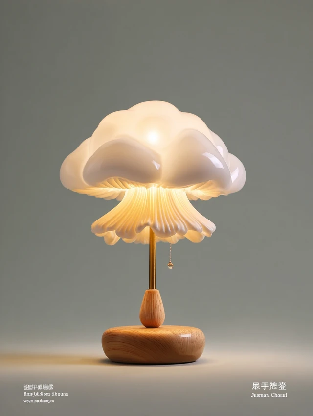 Qi Yun Mushroom Lamp Fairy Tale Design