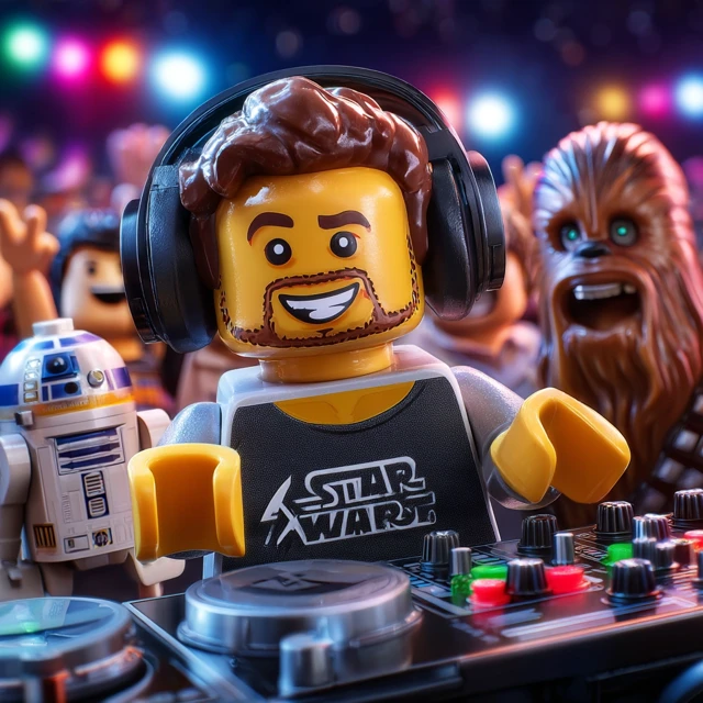 Lego Post Malone DJ Party