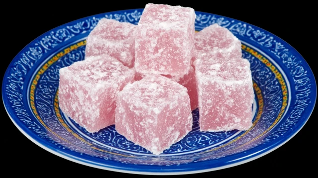 Turkish Delight Close Up Professional Photography