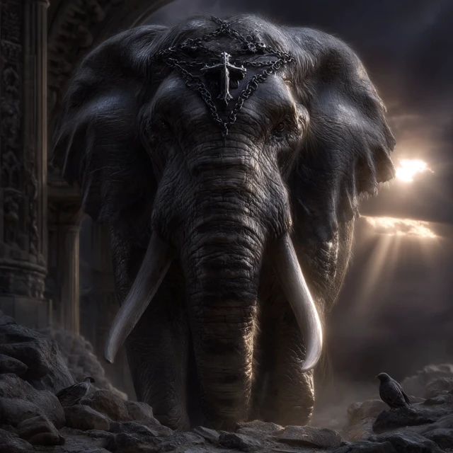 People of the Elephant Illustration