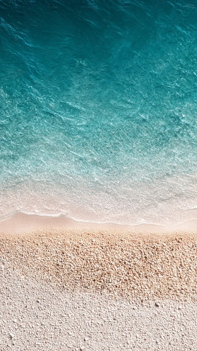Mediterranean Beach Serene Seaside Landscape