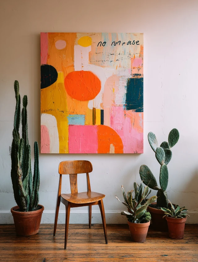 Abstract Art Painting Modern Interior Decor