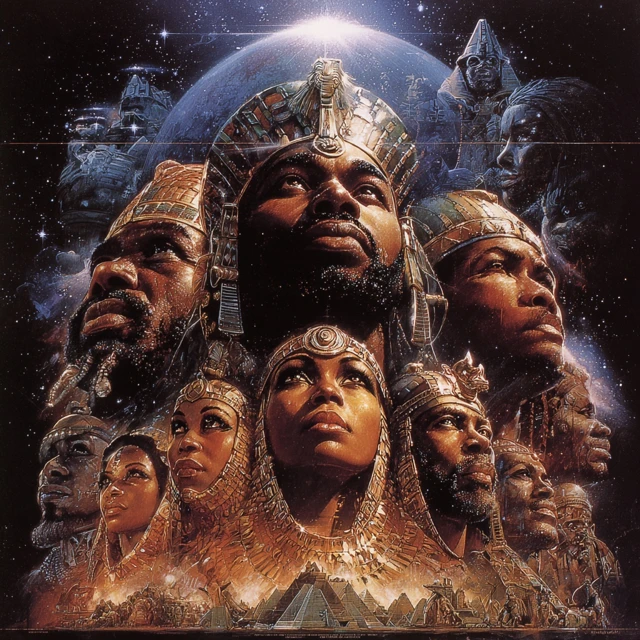 African Kings and Queens Looking to the Stars