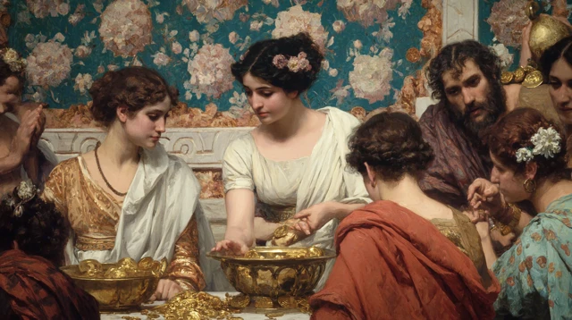 Greek Mythological Scene in Bouguereau Style