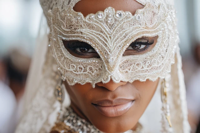 Bride Disguise Intrigue: Woman Infiltrating Wedding