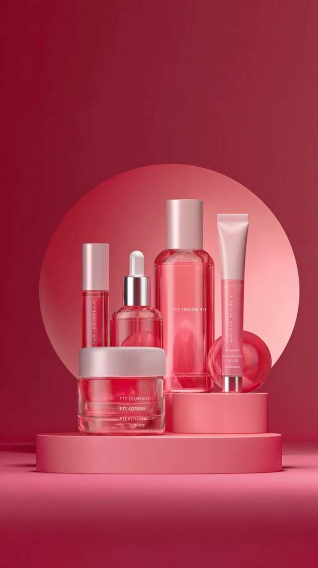 Designer Cosmetics Kit Skincare Booster Perfume