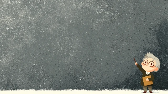 Teacher Cartoon Chalkboard Illustration