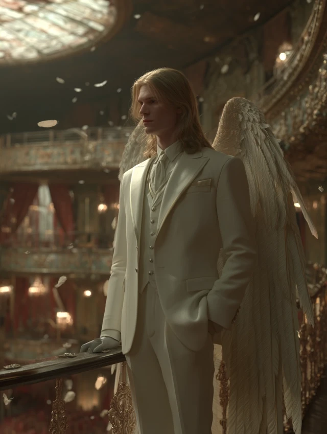 Angel from Age of Apocalypse Cinematic Portrait