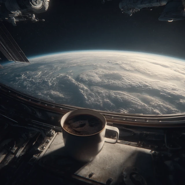 Coffee in Space A Cosmic Brew