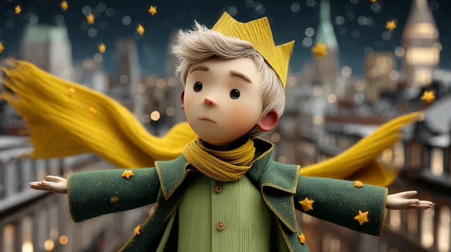 The Little Prince Floating Cinematic Scene