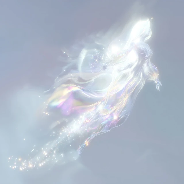 Luminous Spirit of Hope and Life Fantasy Art