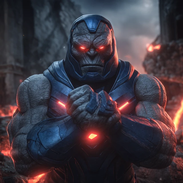 Darkseid DC Comics Hyperrealistic Image
