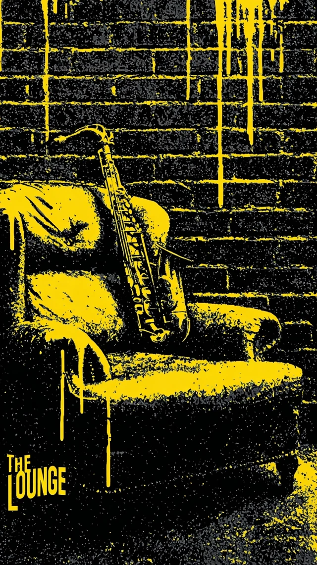 The Lounge Neon Art Saxophone Lounge Chair Album Cover