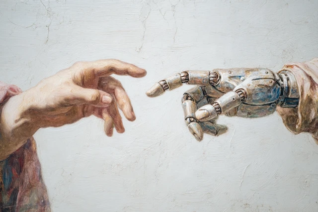 Creation of Adam Reimagined Human and Robot Hands