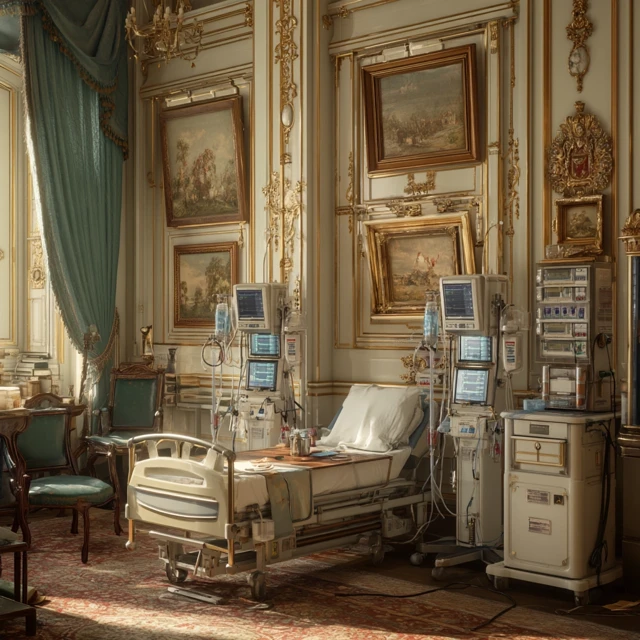 Royal Medical Room Buckingham Palace Interior