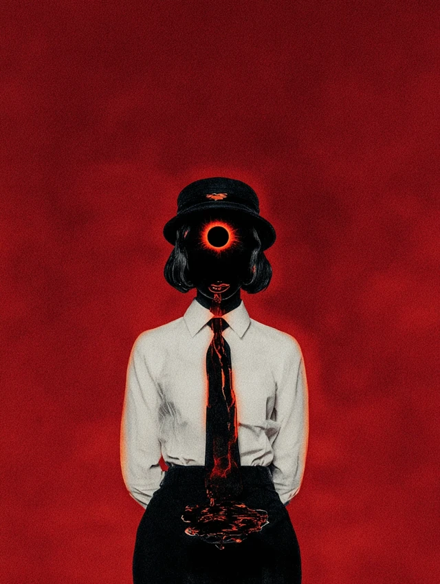 Cult Horror Art Disturbing Imagery Dark Aesthetic