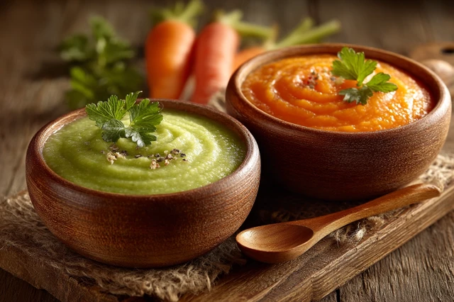 Healthy Baby Food Vegetable Puree Organic Recipes