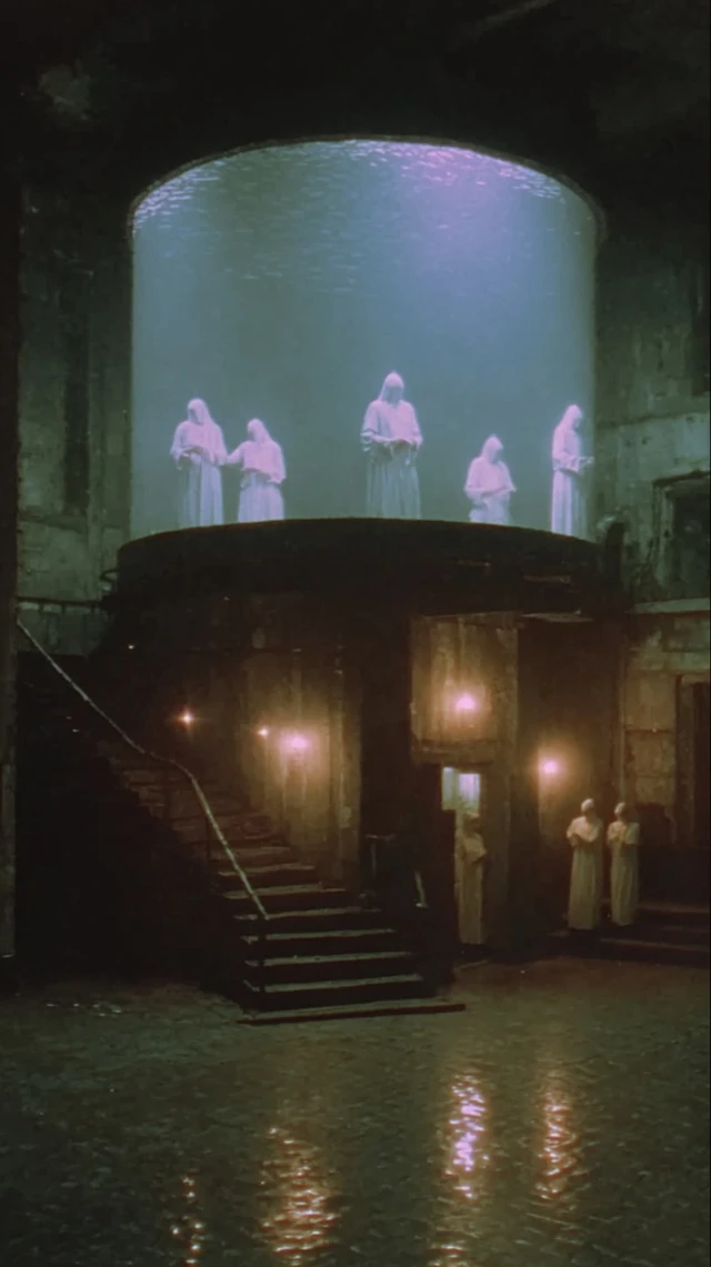 Eerie Ritual Dreamscape Freemason Liminal Space