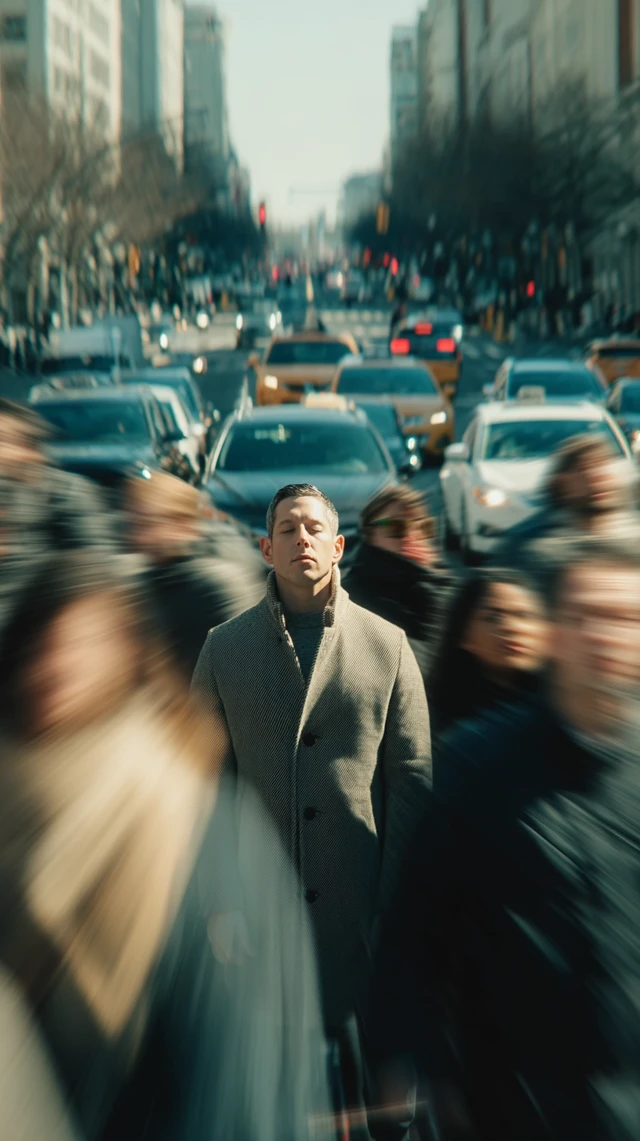 Man in City: Silence Amidst the Chaos