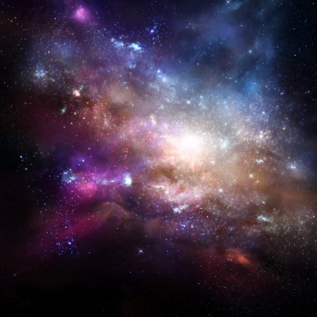 High Resolution Galaxy Image Beautiful Space Art