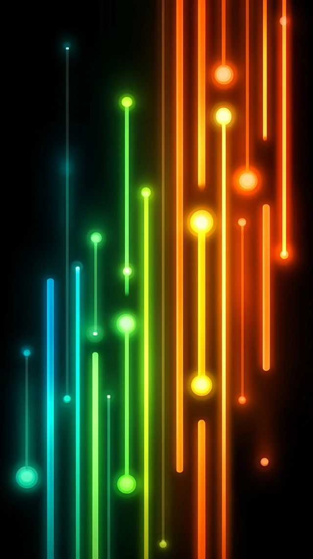 Abstract Light Streaks Wallpaper Background