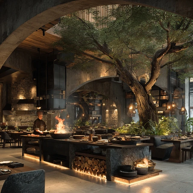 Upscale Mexican Restaurant Interior Design