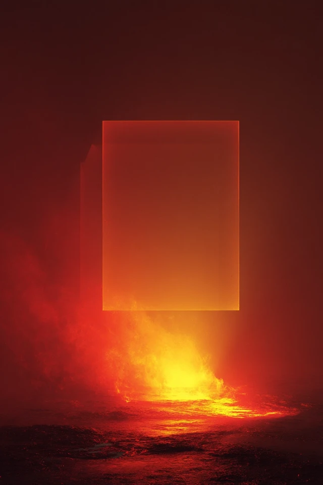 Dominance and Fear Abstract Art