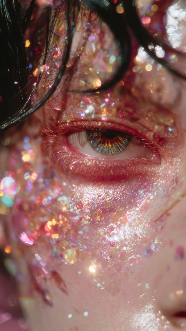 Eye of a Japanese Beauty Close Up