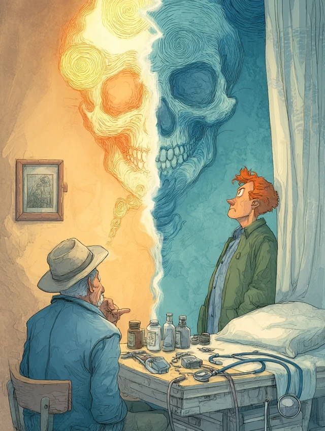 Alireza Karimi Moghaddam Comic Clinic Scene