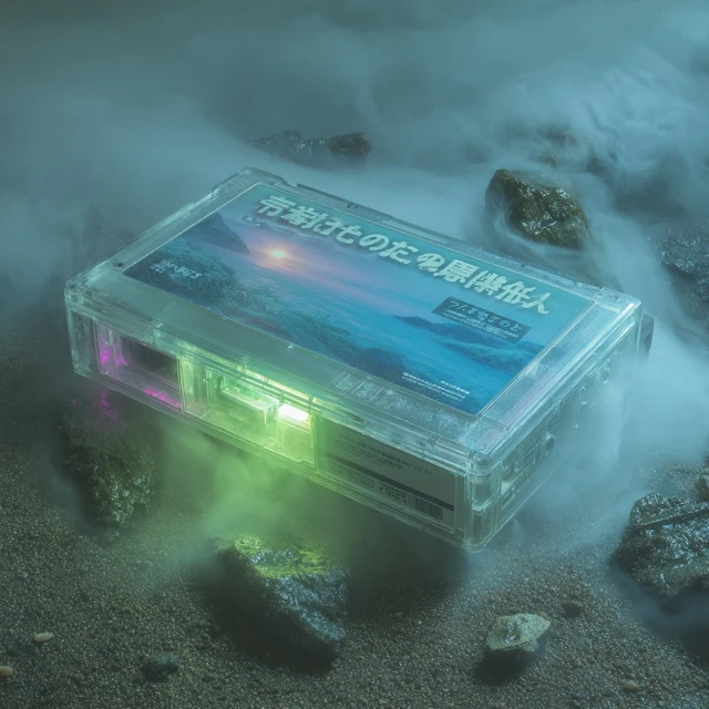 Vaporwave Japanese VHS Artwork Aesthetic