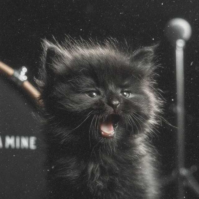 Black Metal Kitten Album Art