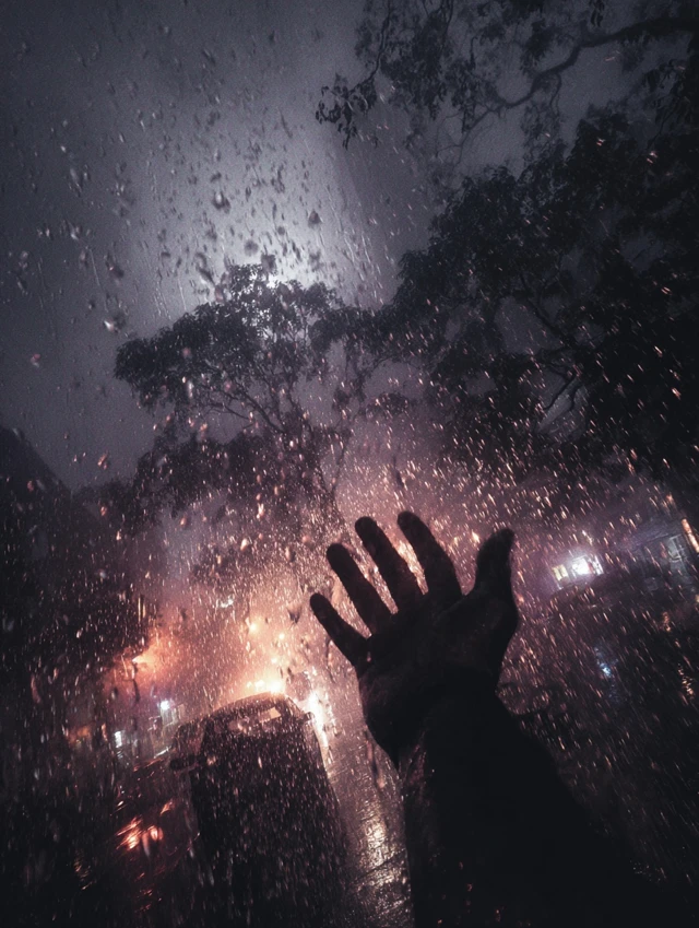 Rain Experience First Person Perspective