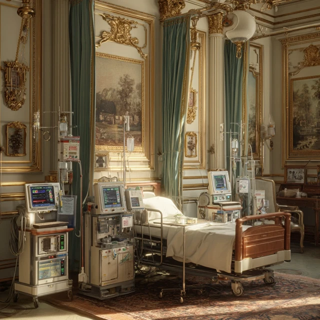 Royal Medical Room Buckingham Palace Interior