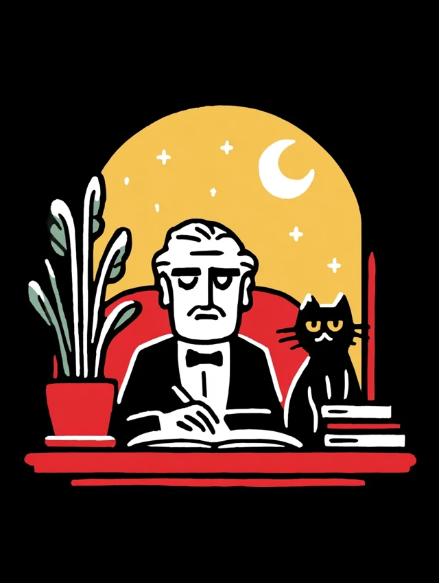 Don Vito Corleone Illustration