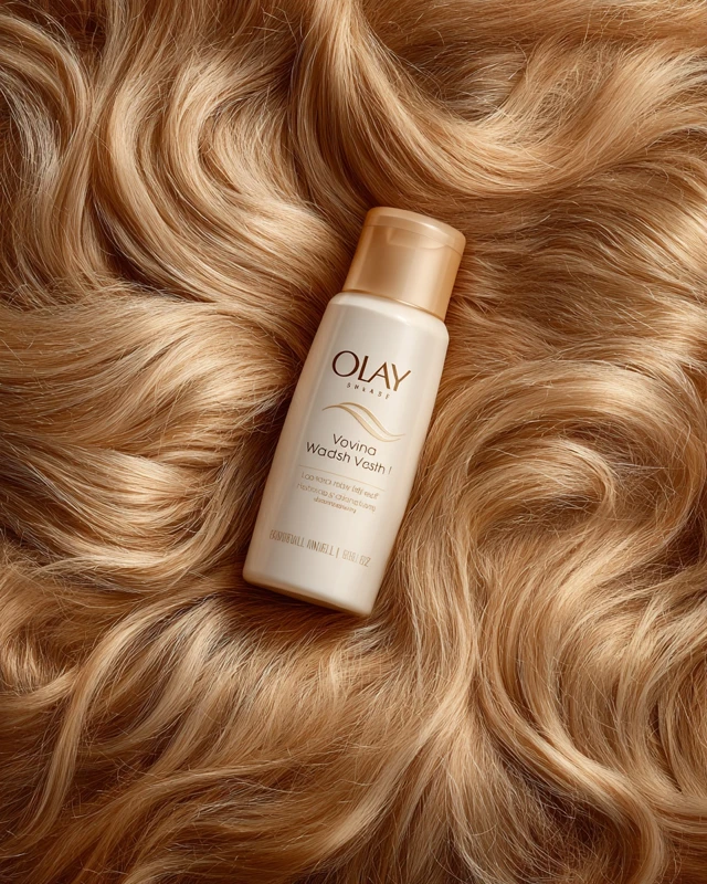 OLAY Volumizing Wash Product Photography