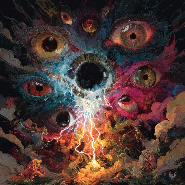 Collective Consciousness Vibrant Fusion Art